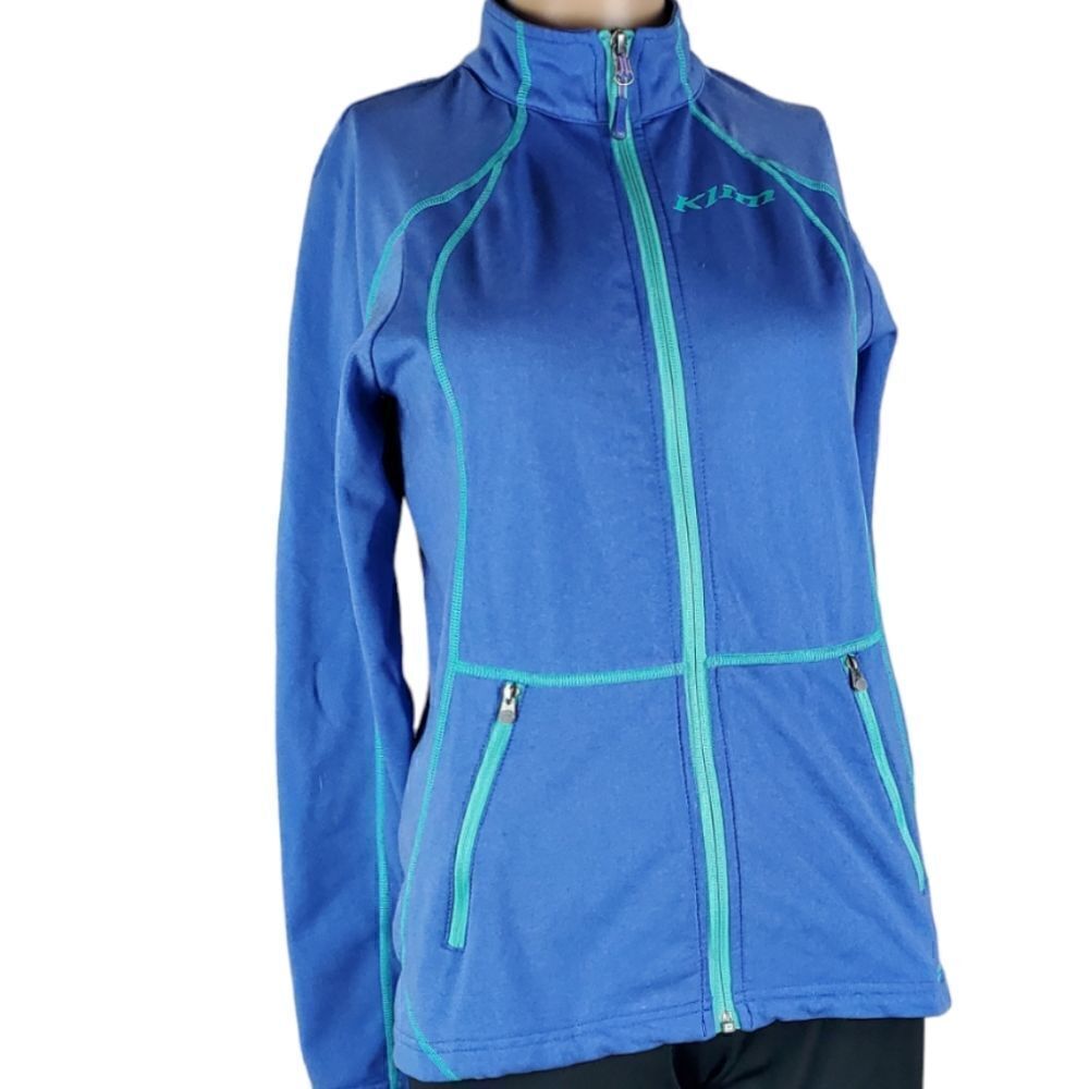 Klim Blue & Green Full Zip Jacket